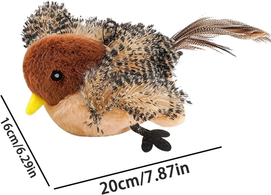 Cat Toys with Catnip Flappy Bird Toy for Indoor - KAZIPAWS