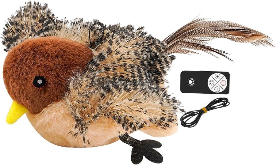 Cat Toys with Catnip Flappy Bird Toy for Indoor - KAZIPAWS