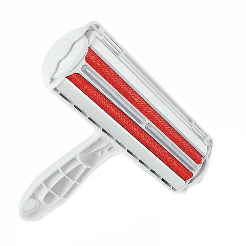 Pet Hair Remover Brush Dog Cat Fur Cleaning Roller Reusable Self Cleaning Tool - KAZIPAWS