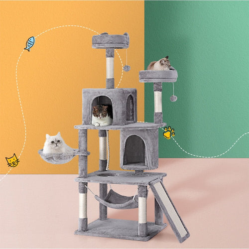 I Pet Cat Tree Tower Scratching Post Scratcher 161cm Condo