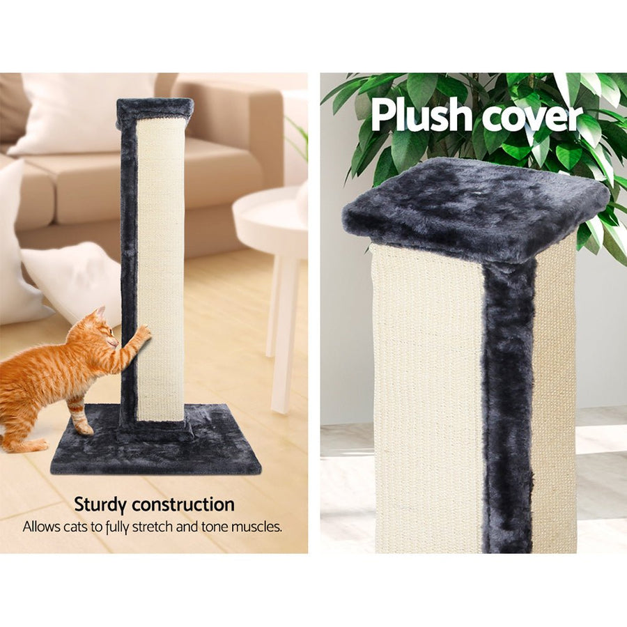 I Pet Cat Tree 92cm Scratching Post Tower Scratcher Wood - KAZIPAWS