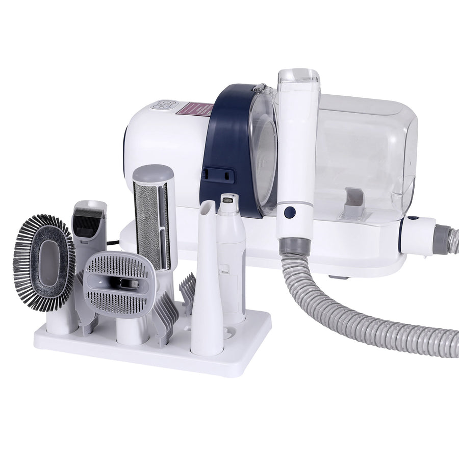 i.Pet Pet Grooming Kit Vacuum Dog Cat Hair Dryer Remover Clipper Brushes Cleaning - KAZIPAWS