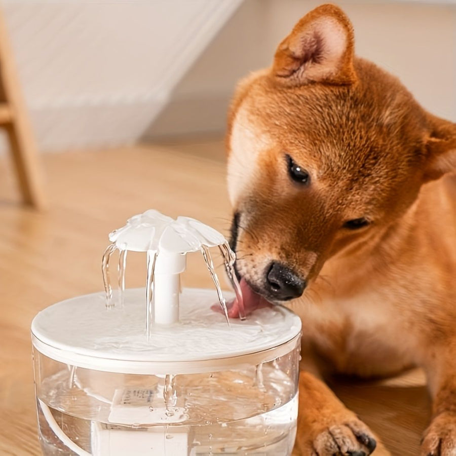 Large capacity cat water fountain, USB low voltage powered automatic pet water feeder, suitable for a variety of pets, safer - KAZIPAWS