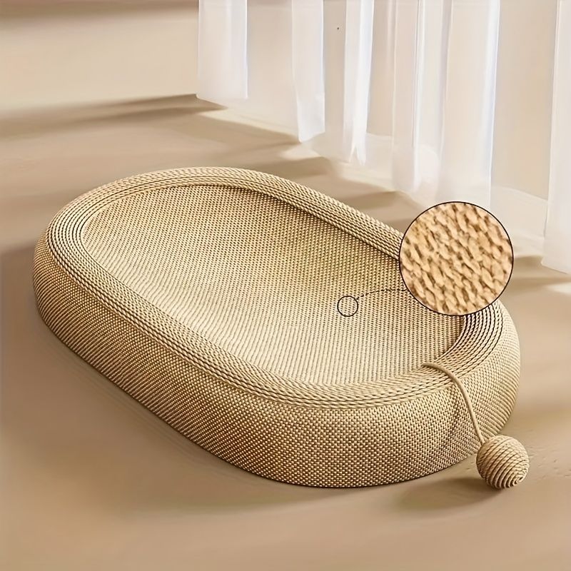 Durable Cat Scratching Board Built in Litter Box - KAZIPAWS
