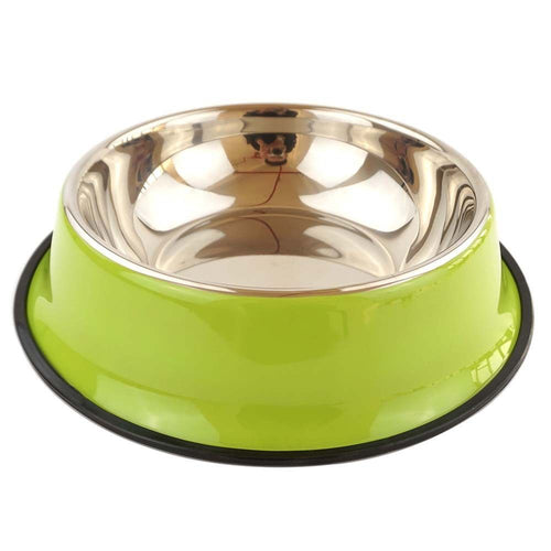 Stainless Steel Pet Bowls Non Slip Dog Bowls Large