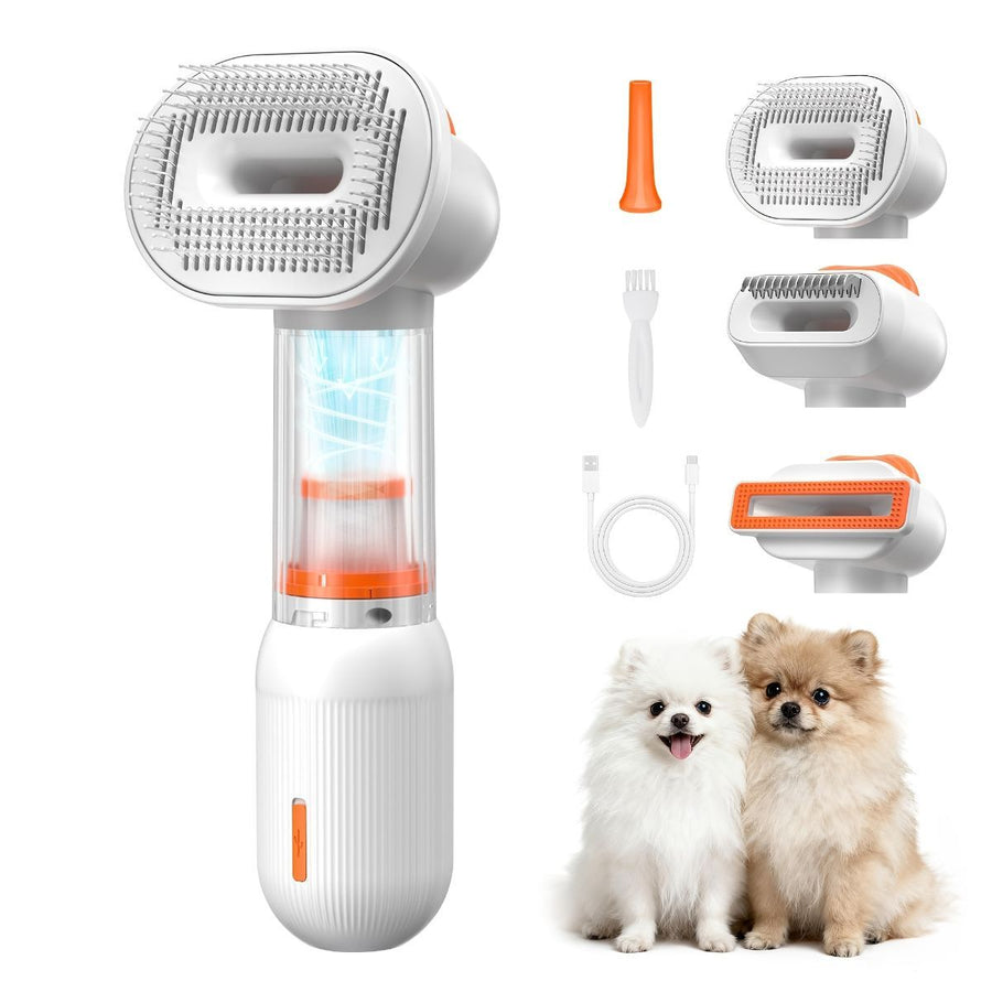 Pet Dematting Comb Cat and Dog Grooming Brush Hair Remover - KAZIPAWS