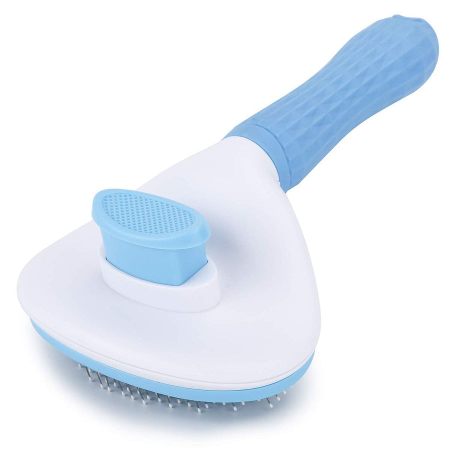 Self Cleaning Pet Brush Grooming Brush Remove Loose - KAZIPAWS