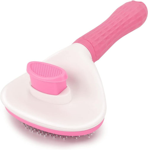 Self Cleaning Pet Brush Grooming Brush Remove Loose