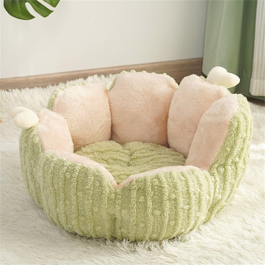 Cactus-Shaped Cozy Cat Bed - KAZIPAWS