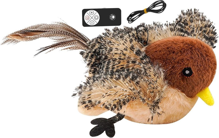 Cat Toys with Catnip Flappy Bird Toy for Indoor - KAZIPAWS