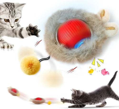 Cat Toys Balls Interactive Toy Ball Toys