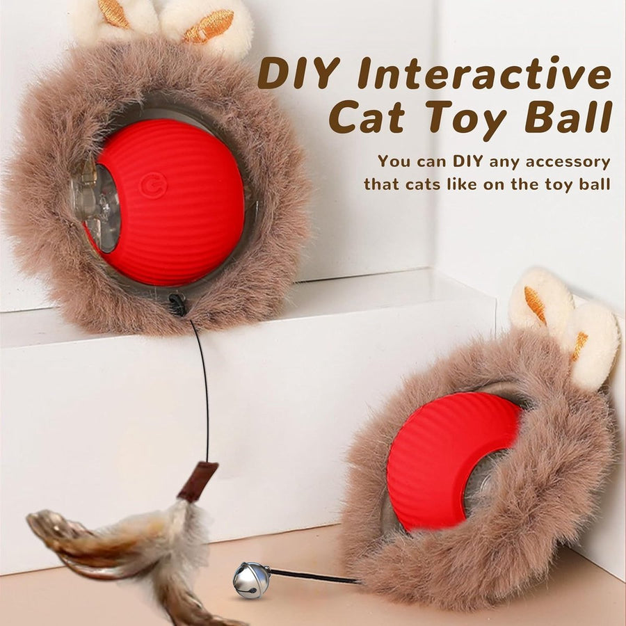 Cat Toys Balls Interactive Toy Ball Toys - KAZIPAWS