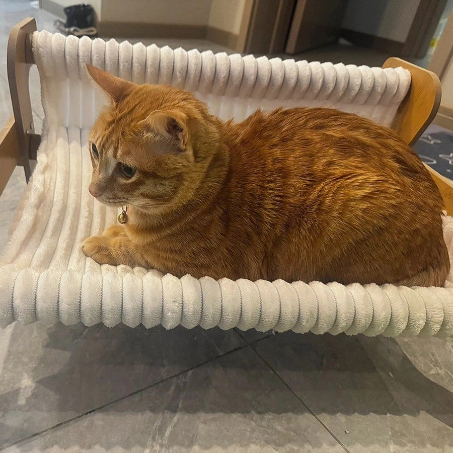 Plush Cat Bed Sofa Warm Lounge Chair Dog - KAZIPAWS