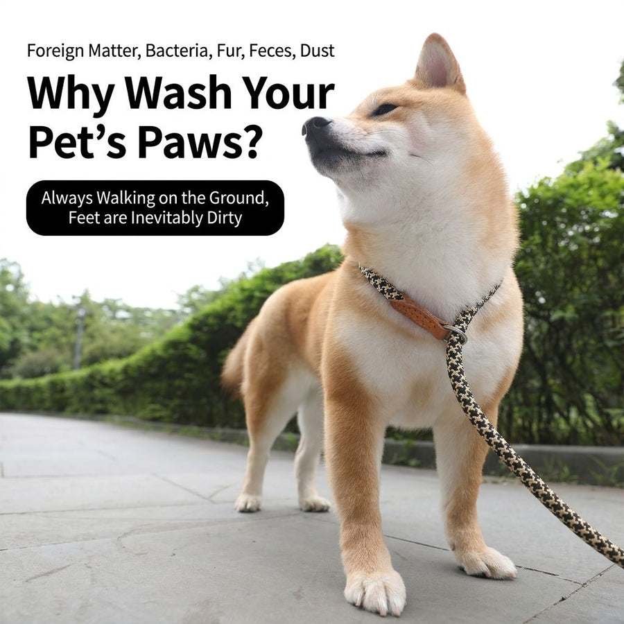 USB Rechargeable Electric Pet Paw Washer Cup Automatic Dog - KAZIPAWS
