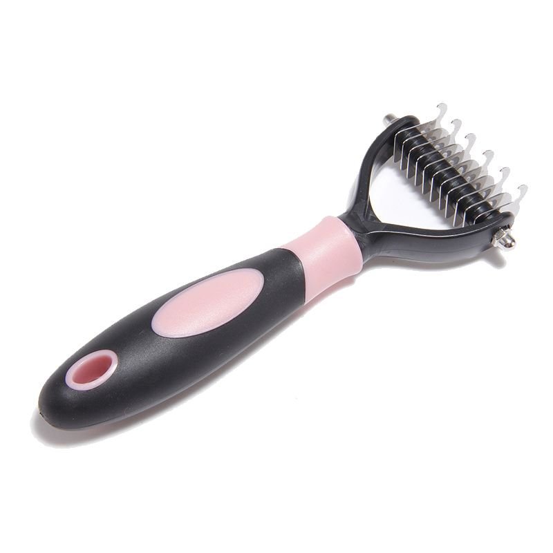 Pet Hair Removal Comb with Knot Brush - KAZIPAWS