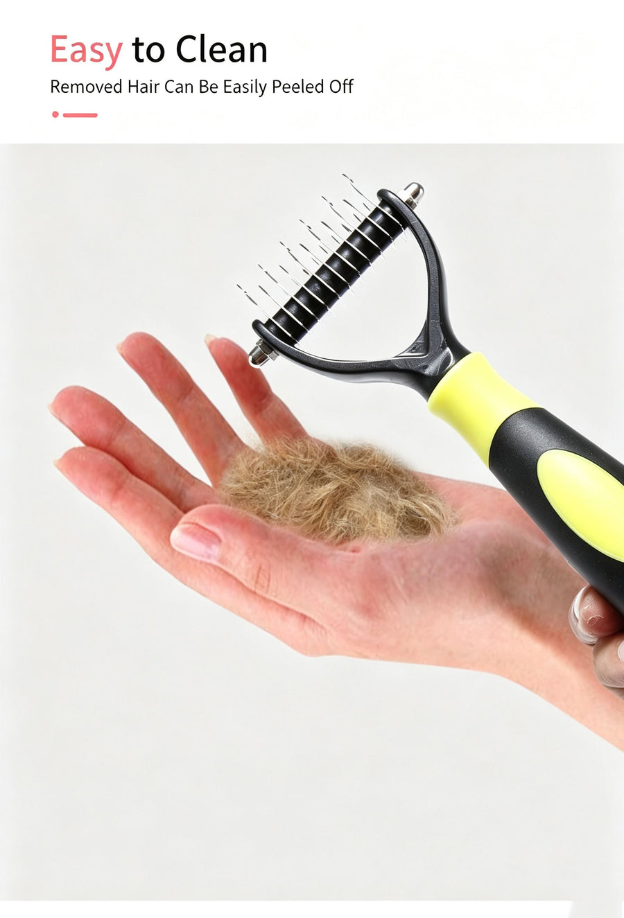 Pet Hair Removal Comb with Knot Brush - KAZIPAWS