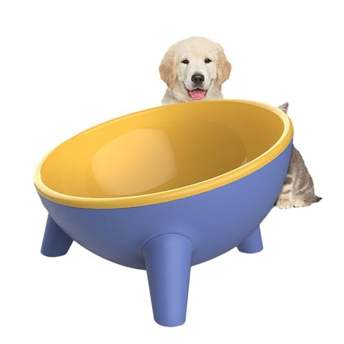 Tilted Cat Bowl Slanted Dog Bowl Non Slip Raised Food