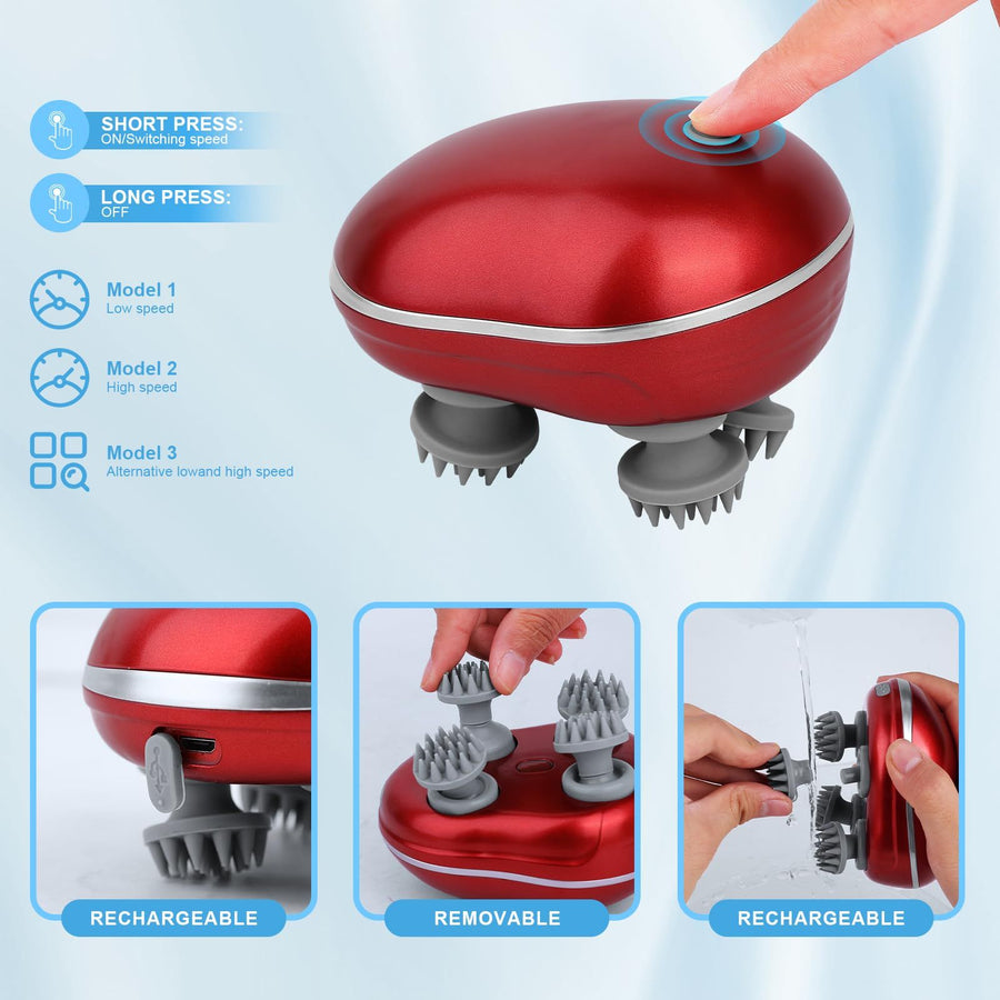 Cat Massager Electric Pet Massager for Indoor Cats and Dogs - KAZIPAWS
