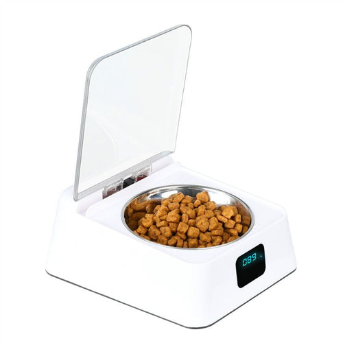 Automatic Pet Feeder Cat Food Dispenser with Infrared