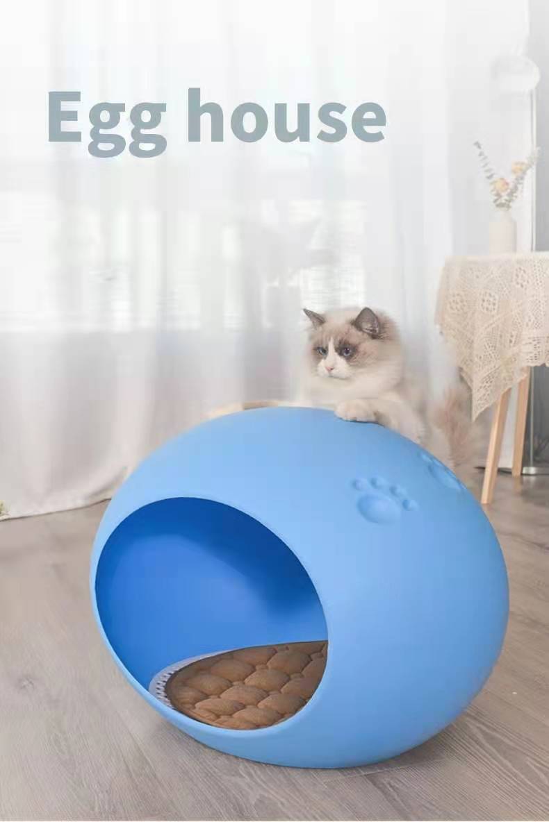 Yes4Pets Medium Cave Cat Kitten Box Igloo Bed House - KAZIPAWS