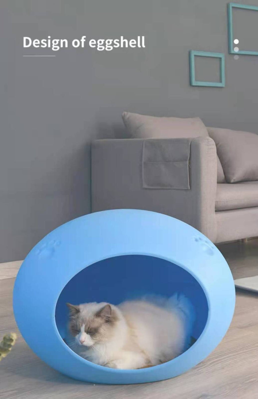 Yes4Pets Medium Cave Cat Kitten Box Igloo Bed House - KAZIPAWS