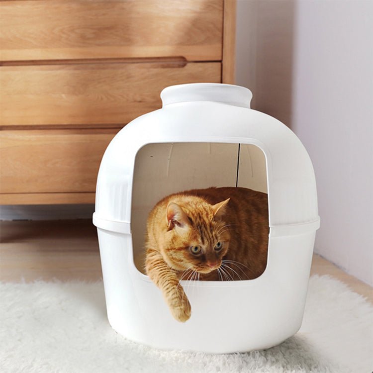 Yes4Pets Multifunctional Cat Litter Box House Semi - KAZIPAWS
