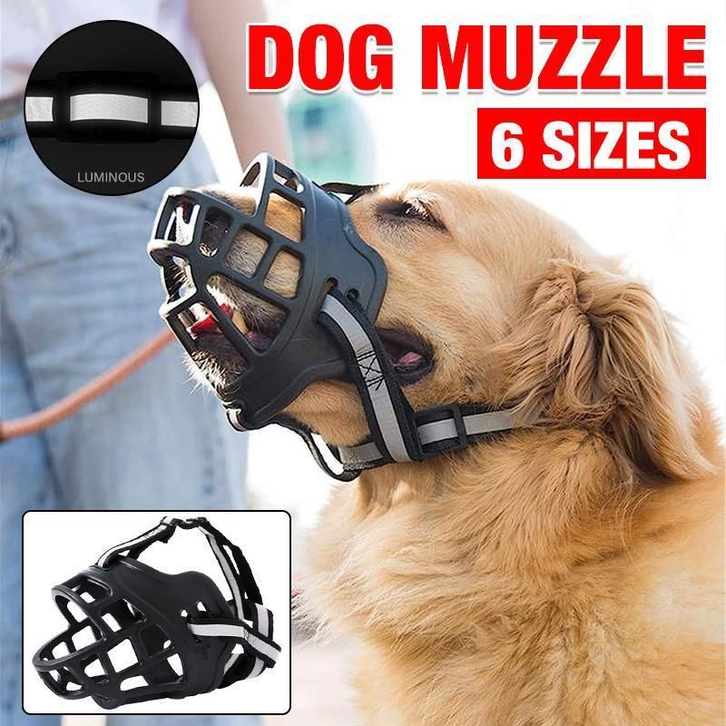 Soft Silicone Dog Basket Muzzle – Adjustable, Breathable & Anti-Bite – Size 2 - KAZIPAWS