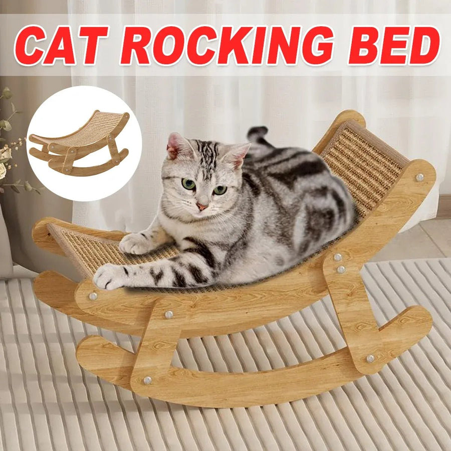Cat Scratcher Bed Lounge Chair Cradle Chair - KAZIPAWS