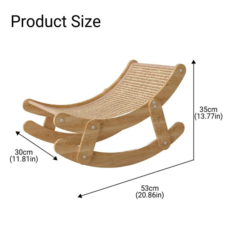 Cat Scratcher Bed Lounge Chair Cradle Chair - KAZIPAWS