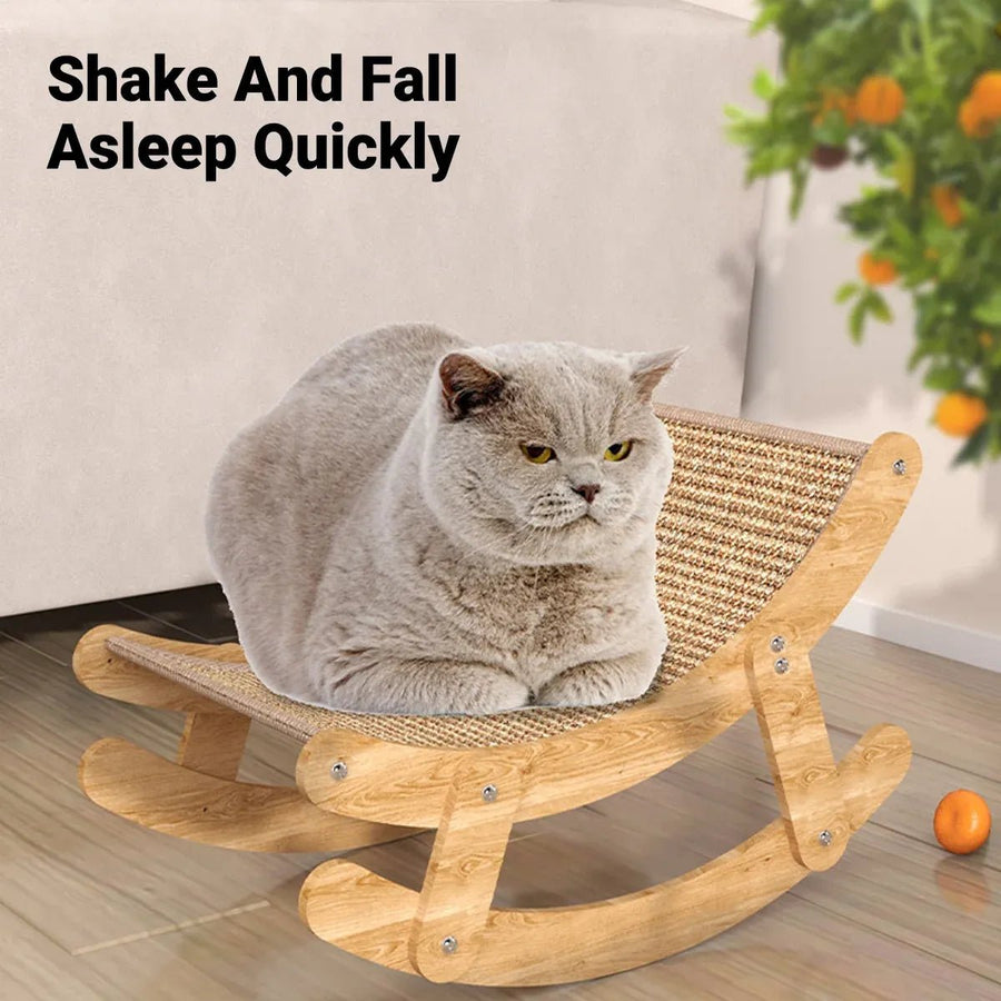 Cat Scratcher Bed Lounge Chair Cradle Chair - KAZIPAWS