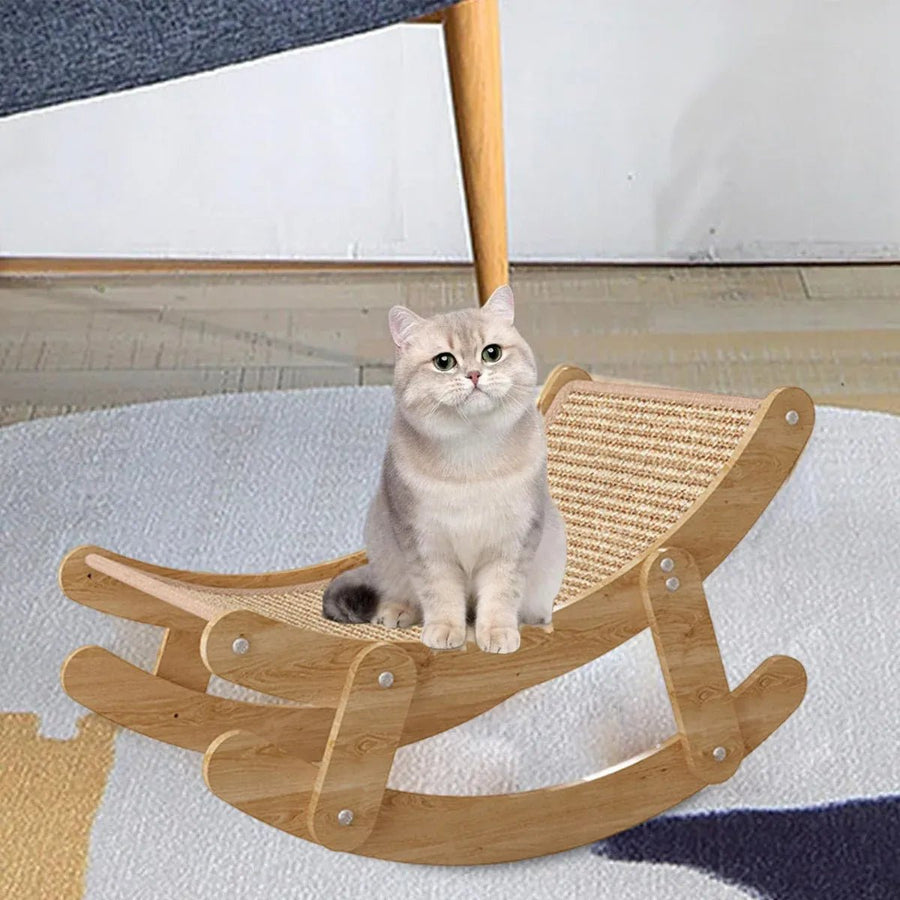Cat Scratcher Bed Lounge Chair Cradle Chair - KAZIPAWS