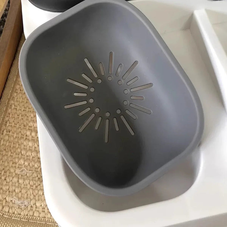 Automatic Cat Feeder Water Dispenser All in One Plastic Bowl - KAZIPAWS