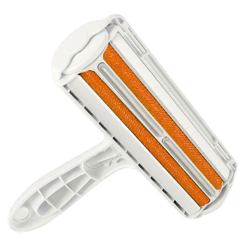 Pet Hair Remover Brush Dog Cat Fur Cleaning Roller Reusable Self Cleaning Tool - KAZIPAWS