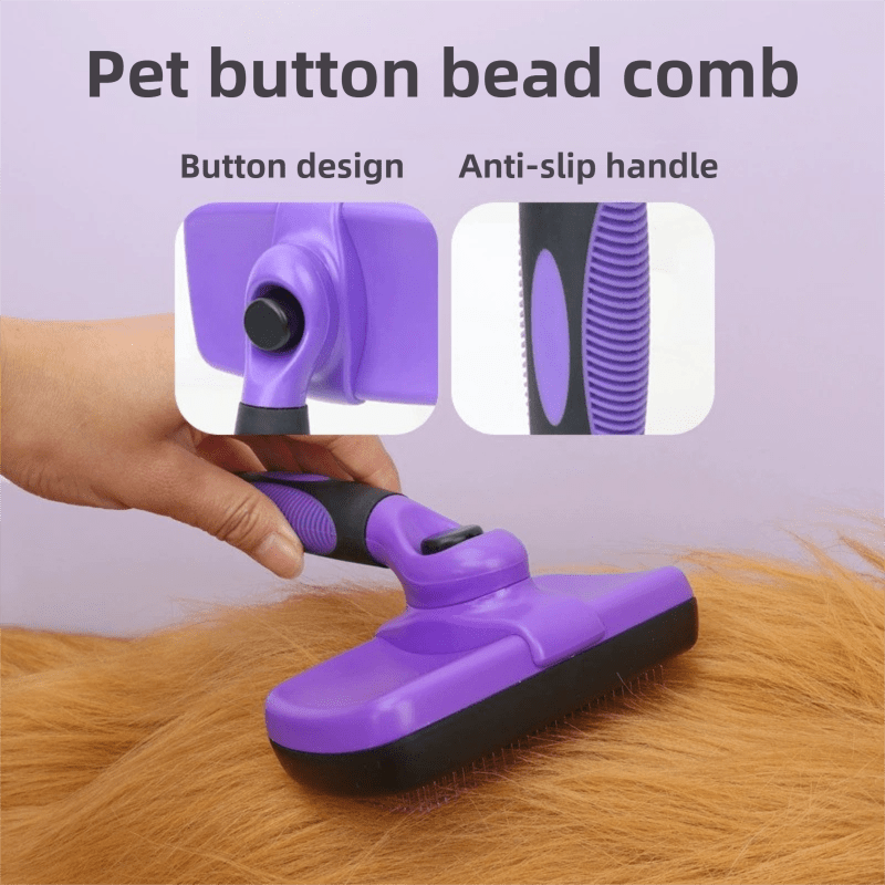 Pet Grooming & Cleaning Kit 9 Piece Set with Shedding Brush, Steel Comb + Scissors, Nail Clippers + File, Bath Brush + Massage Glove, 3 Head Toothbrush and Storage Bag for Dog & Cat - KAZIPAWS